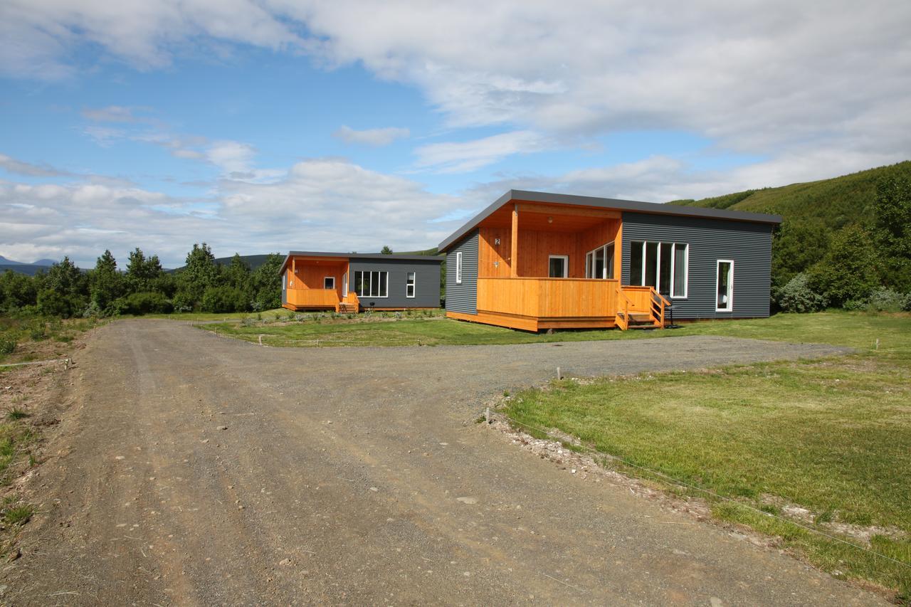 Kjarnagerdi Cottages Лейгар Экстерьер фото